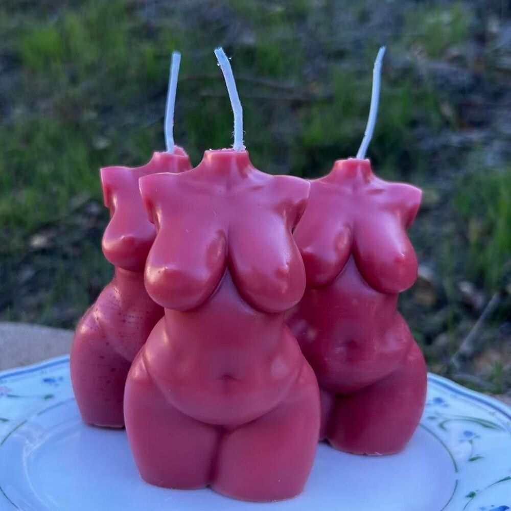 Pink Body Candle - Picture 8 of 8